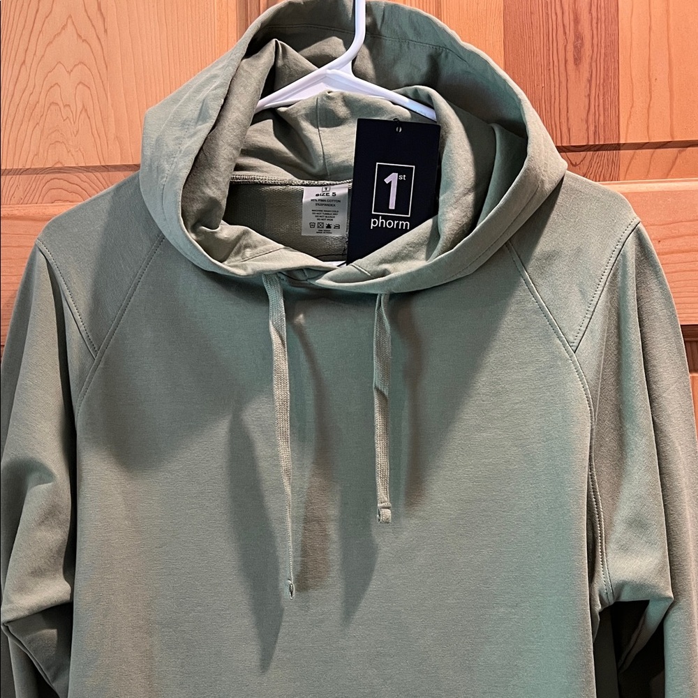 NWT 1st Phorm Olive Green Hooded Sweatshirt